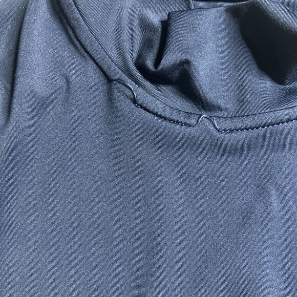 Nike Shirt Navy Blue Pro Fitted Training Active Long-sleeve Men Size Medium - Picture 5 of 9